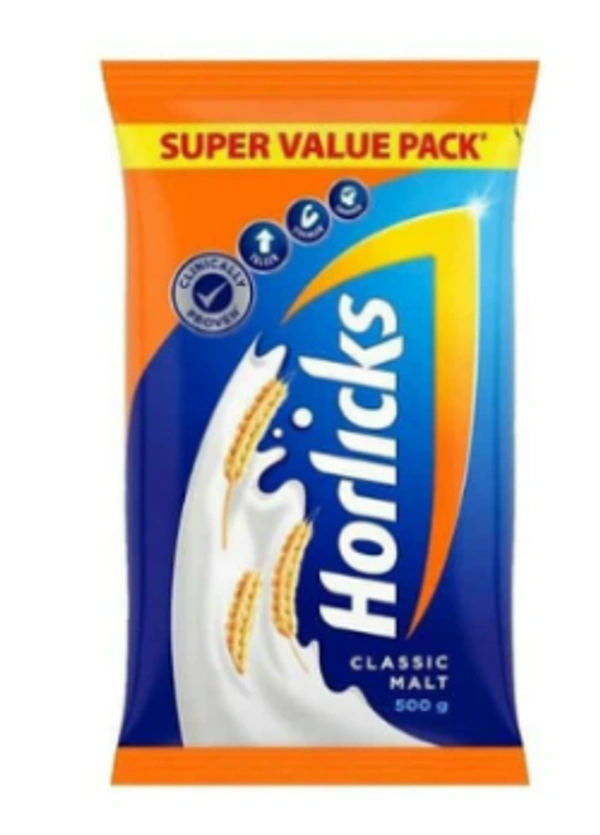 HORLICKS  CLASSIC MALT - 500 GM